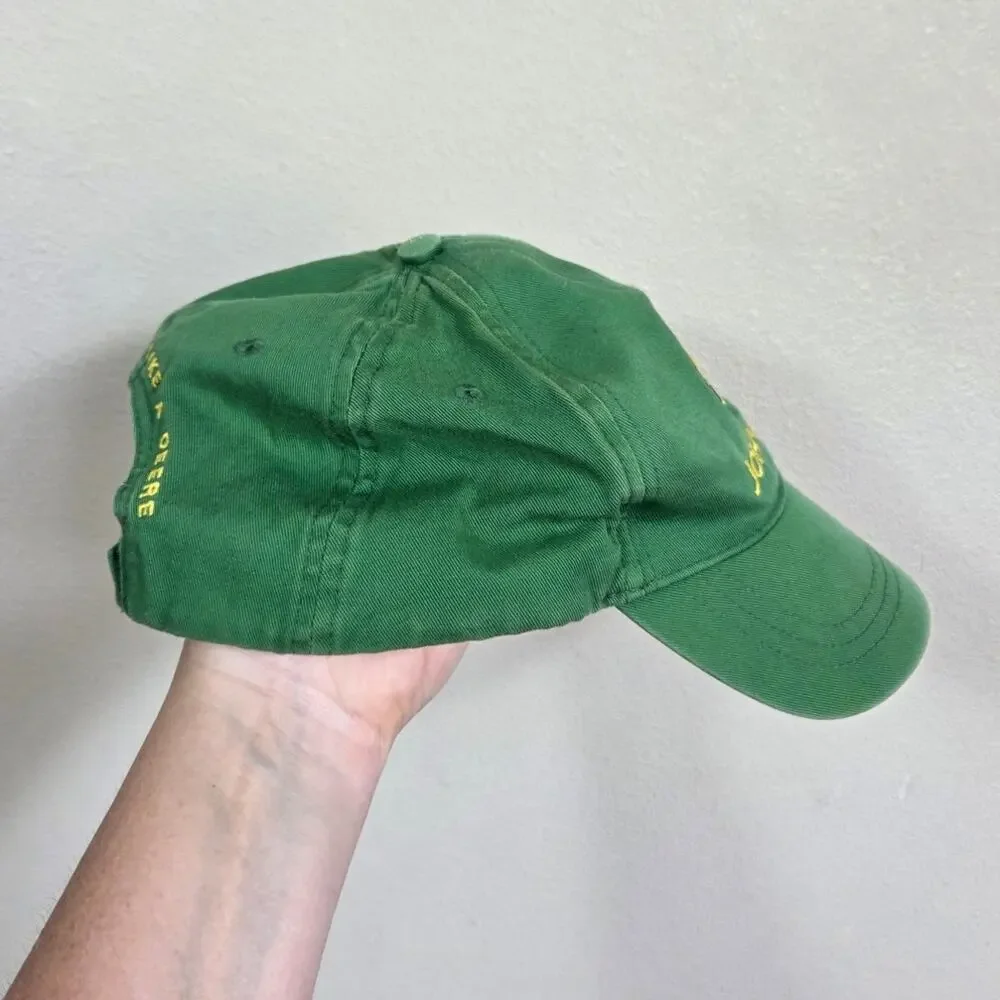 John Deere Embroidered Green & Yellow Hat Small/Medium